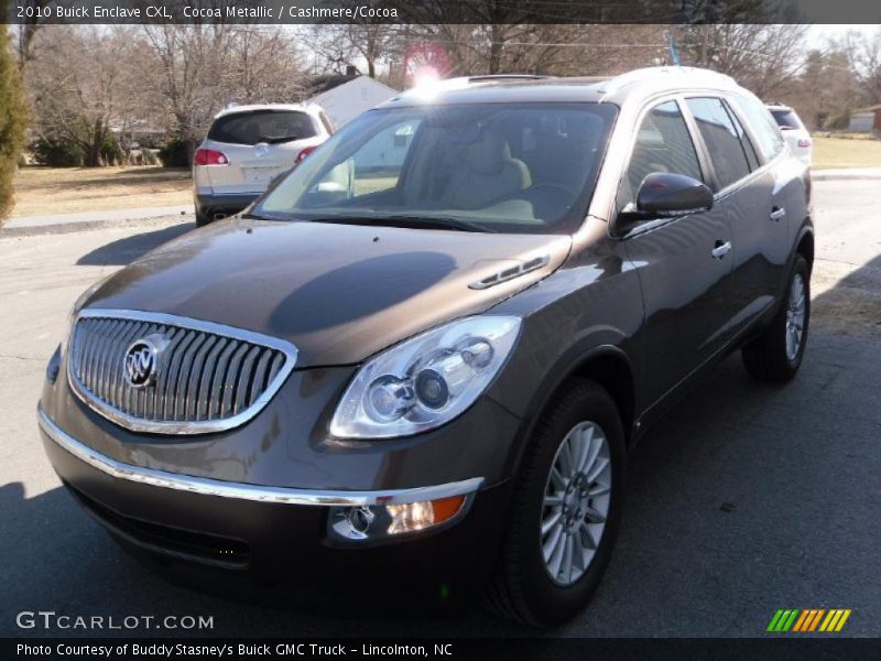 Cocoa Metallic / Cashmere/Cocoa 2010 Buick Enclave CXL