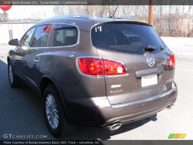 Cocoa Metallic / Cashmere/Cocoa 2010 Buick Enclave CXL