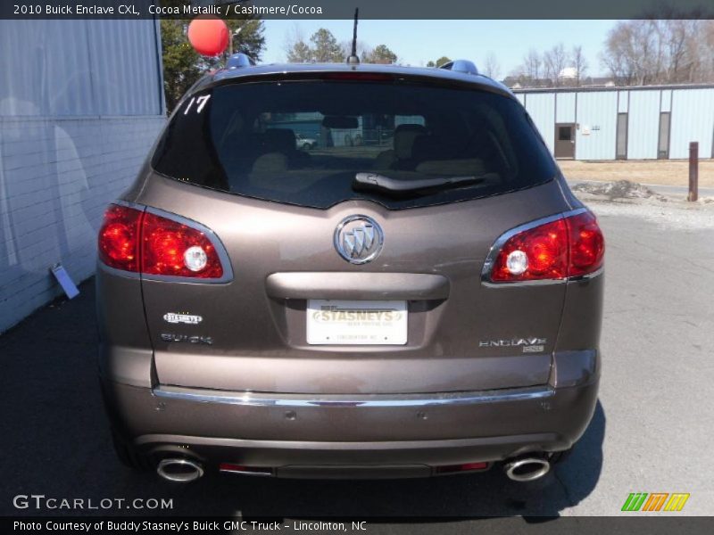 Cocoa Metallic / Cashmere/Cocoa 2010 Buick Enclave CXL