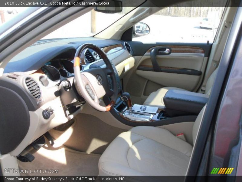 Cocoa Metallic / Cashmere/Cocoa 2010 Buick Enclave CXL