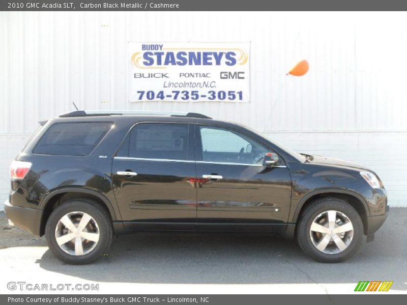 Carbon Black Metallic / Cashmere 2010 GMC Acadia SLT