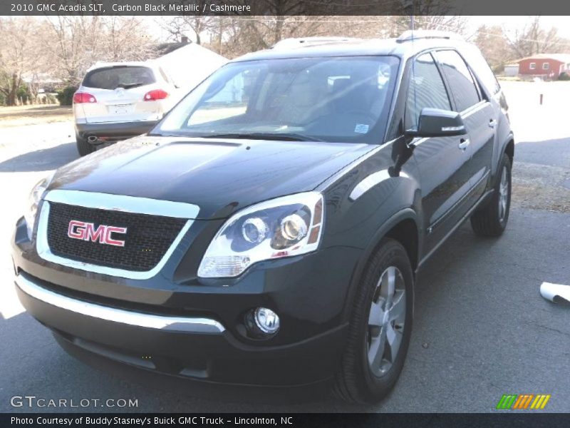 Carbon Black Metallic / Cashmere 2010 GMC Acadia SLT