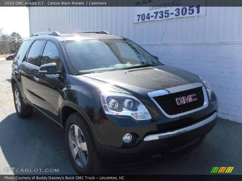 Carbon Black Metallic / Cashmere 2010 GMC Acadia SLT