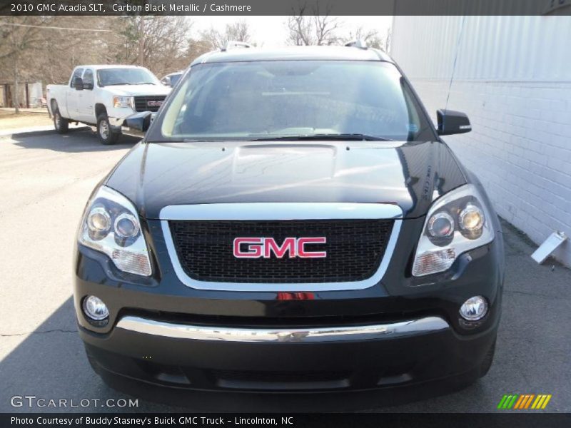 Carbon Black Metallic / Cashmere 2010 GMC Acadia SLT