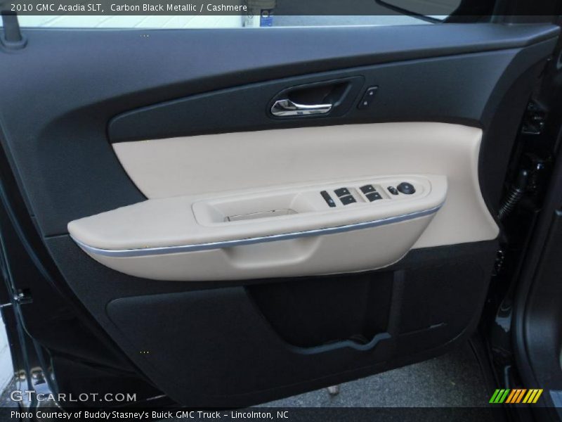 Carbon Black Metallic / Cashmere 2010 GMC Acadia SLT
