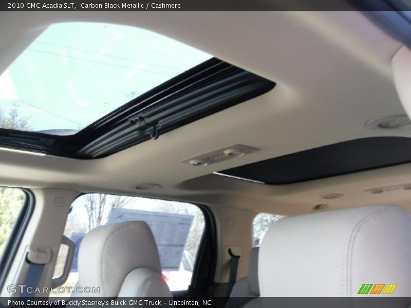 Carbon Black Metallic / Cashmere 2010 GMC Acadia SLT