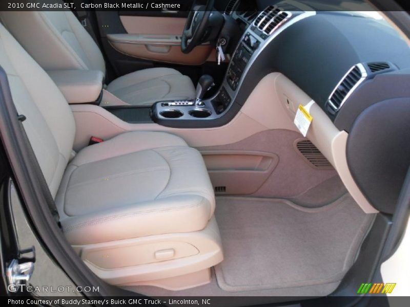 Carbon Black Metallic / Cashmere 2010 GMC Acadia SLT
