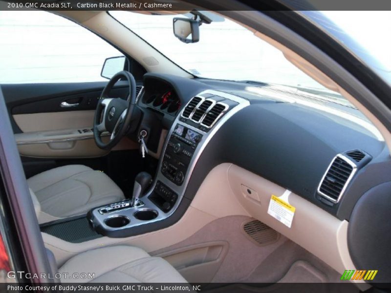 Carbon Black Metallic / Cashmere 2010 GMC Acadia SLT