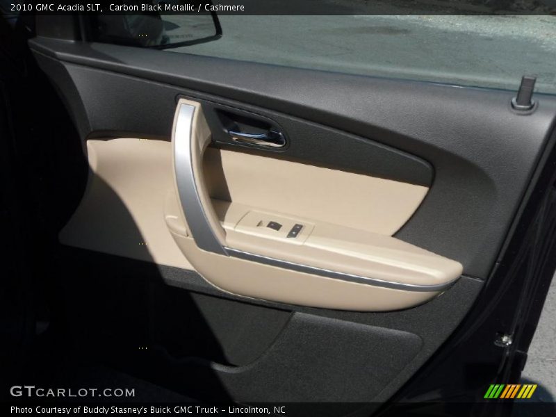 Carbon Black Metallic / Cashmere 2010 GMC Acadia SLT