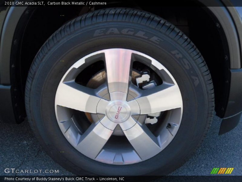 Carbon Black Metallic / Cashmere 2010 GMC Acadia SLT