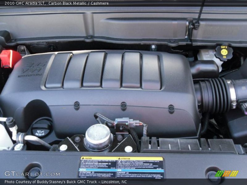 Carbon Black Metallic / Cashmere 2010 GMC Acadia SLT