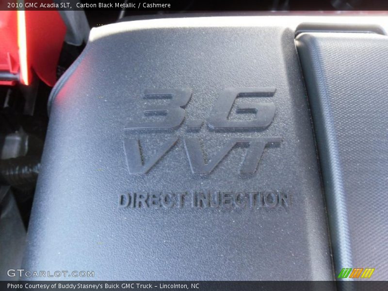Carbon Black Metallic / Cashmere 2010 GMC Acadia SLT