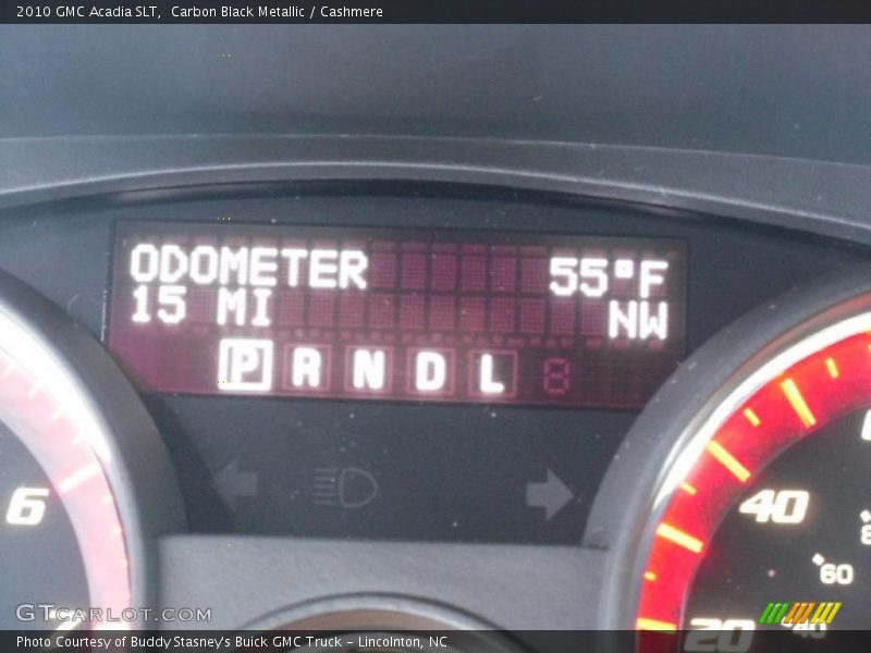 Carbon Black Metallic / Cashmere 2010 GMC Acadia SLT