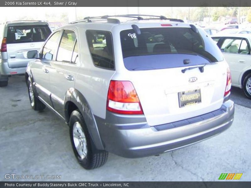 Silver / Gray 2006 Kia Sorento LX 4x4