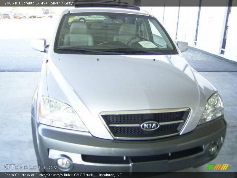 Silver / Gray 2006 Kia Sorento LX 4x4