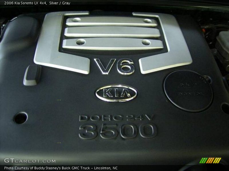 Silver / Gray 2006 Kia Sorento LX 4x4