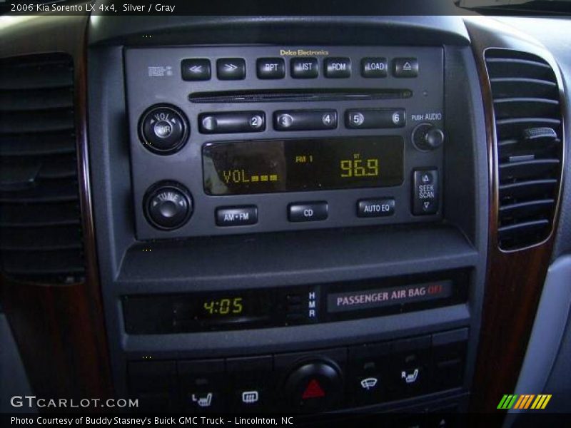 Silver / Gray 2006 Kia Sorento LX 4x4
