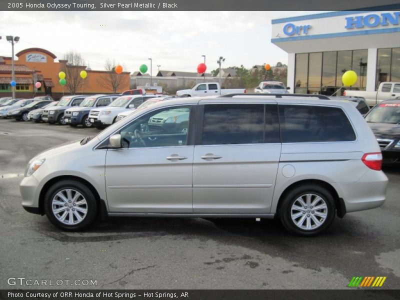 Silver Pearl Metallic / Black 2005 Honda Odyssey Touring