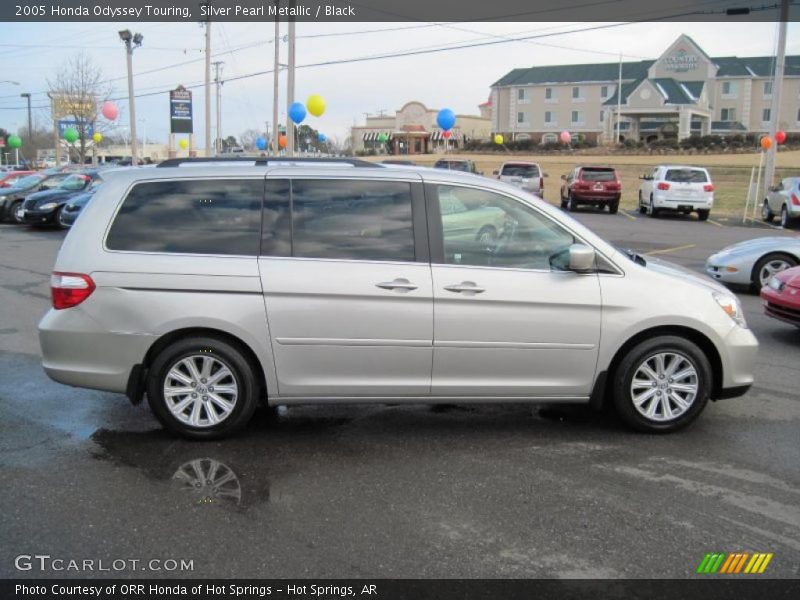 Silver Pearl Metallic / Black 2005 Honda Odyssey Touring