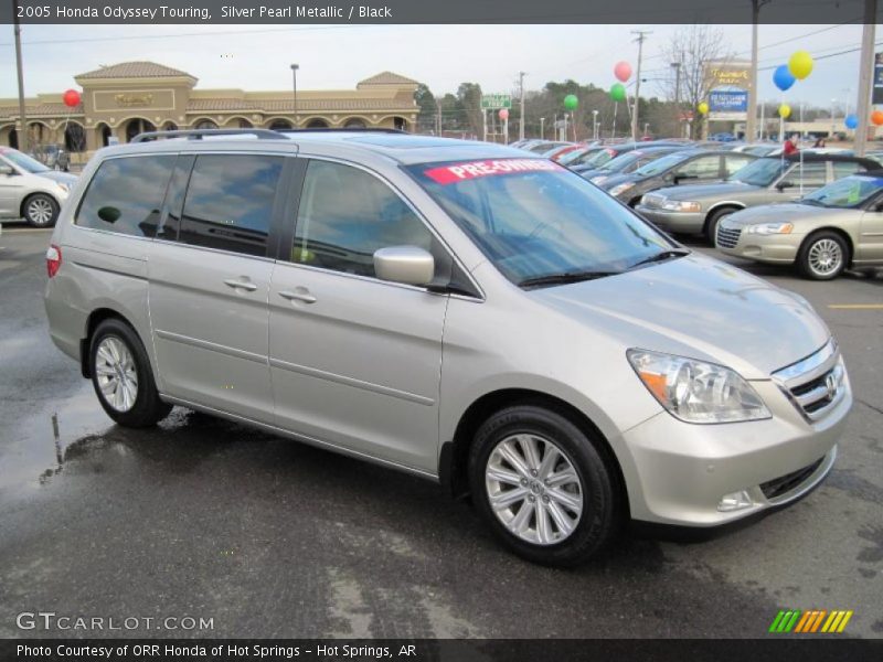 Silver Pearl Metallic / Black 2005 Honda Odyssey Touring