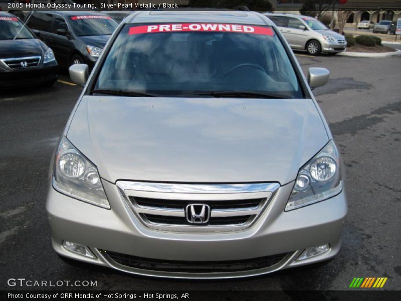 Silver Pearl Metallic / Black 2005 Honda Odyssey Touring