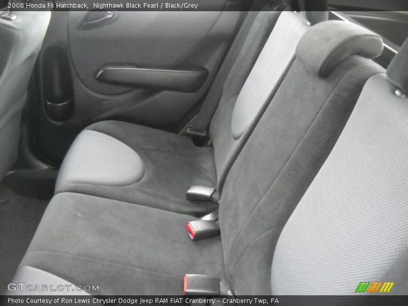 Nighthawk Black Pearl / Black/Grey 2008 Honda Fit Hatchback