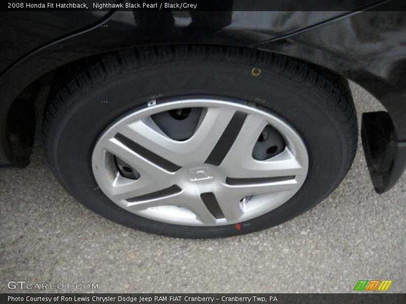 Nighthawk Black Pearl / Black/Grey 2008 Honda Fit Hatchback