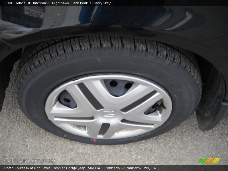 Nighthawk Black Pearl / Black/Grey 2008 Honda Fit Hatchback