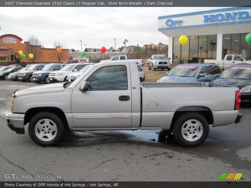 Silver Birch Metallic / Dark Charcoal 2007 Chevrolet Silverado 1500 Classic LT Regular Cab