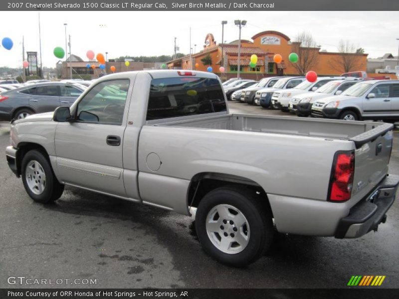 Silver Birch Metallic / Dark Charcoal 2007 Chevrolet Silverado 1500 Classic LT Regular Cab