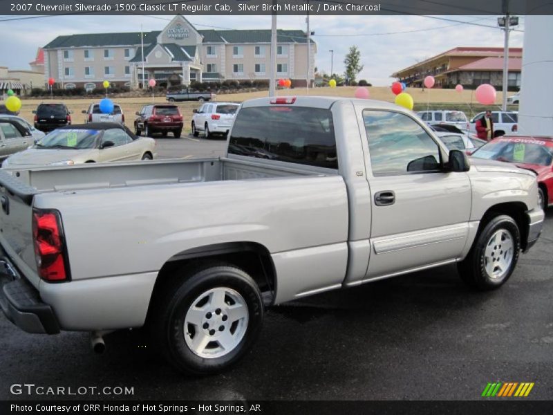 Silver Birch Metallic / Dark Charcoal 2007 Chevrolet Silverado 1500 Classic LT Regular Cab