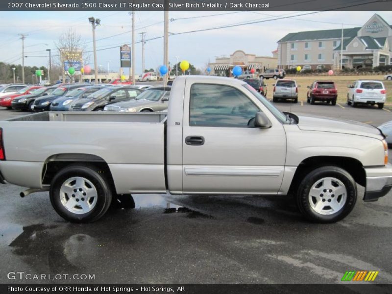 Silver Birch Metallic / Dark Charcoal 2007 Chevrolet Silverado 1500 Classic LT Regular Cab