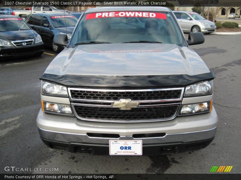 Silver Birch Metallic / Dark Charcoal 2007 Chevrolet Silverado 1500 Classic LT Regular Cab