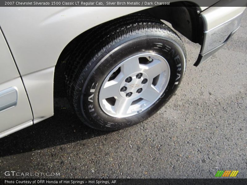 Silver Birch Metallic / Dark Charcoal 2007 Chevrolet Silverado 1500 Classic LT Regular Cab