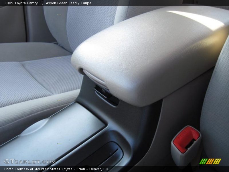 Aspen Green Pearl / Taupe 2005 Toyota Camry LE