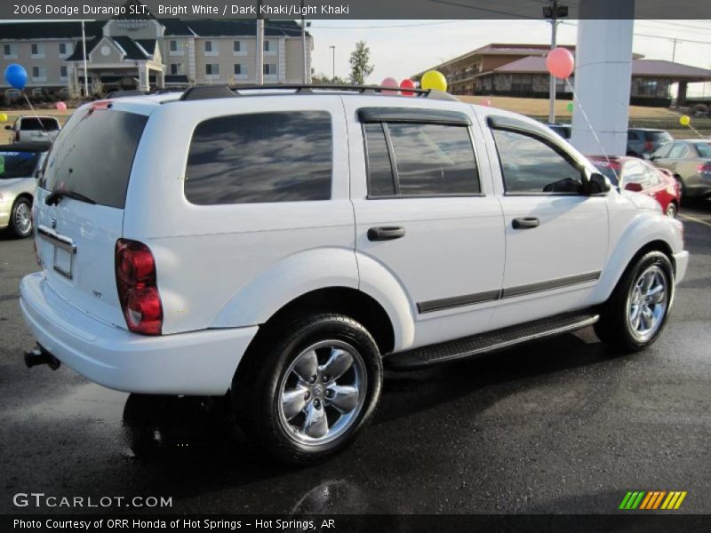 Bright White / Dark Khaki/Light Khaki 2006 Dodge Durango SLT