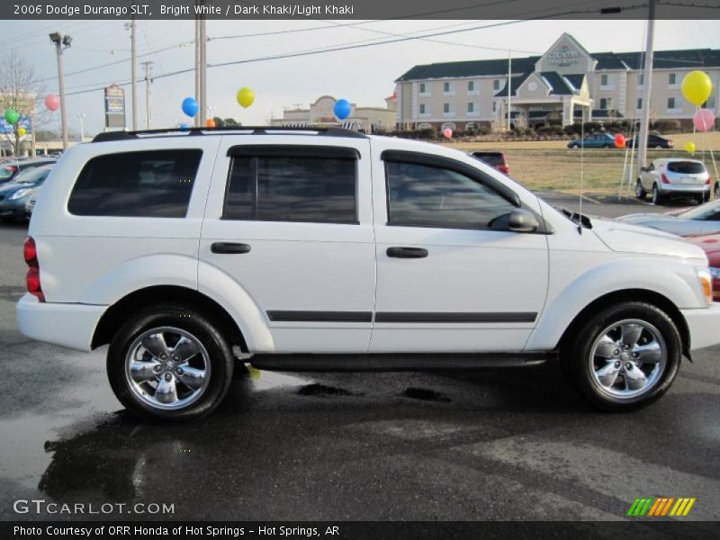 Bright White / Dark Khaki/Light Khaki 2006 Dodge Durango SLT