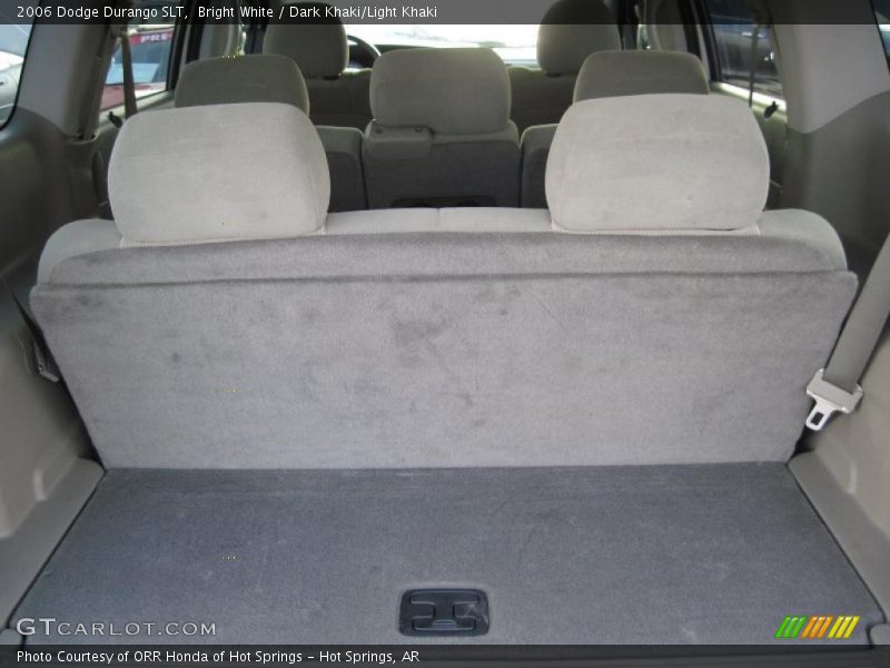 Bright White / Dark Khaki/Light Khaki 2006 Dodge Durango SLT