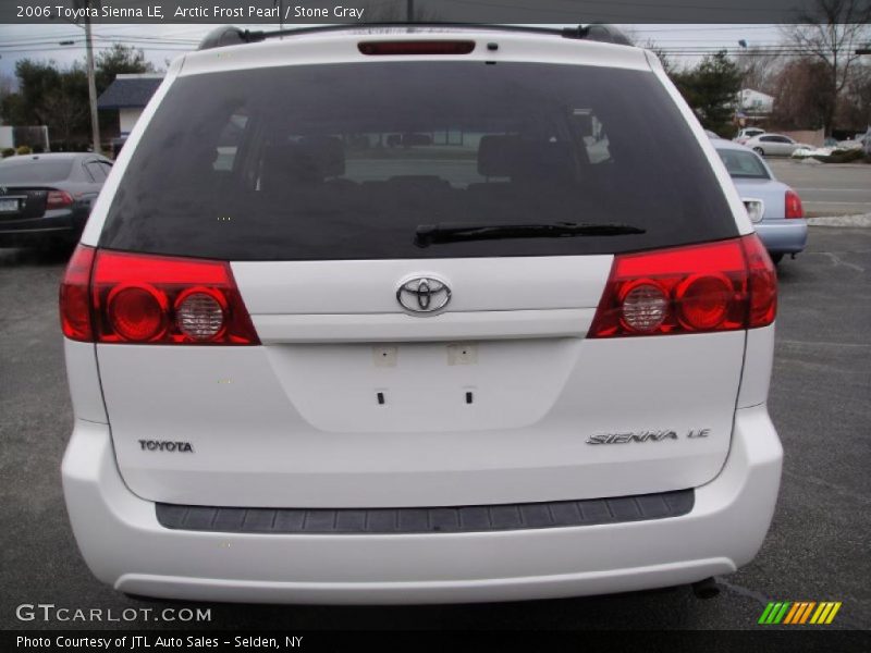 Arctic Frost Pearl / Stone Gray 2006 Toyota Sienna LE