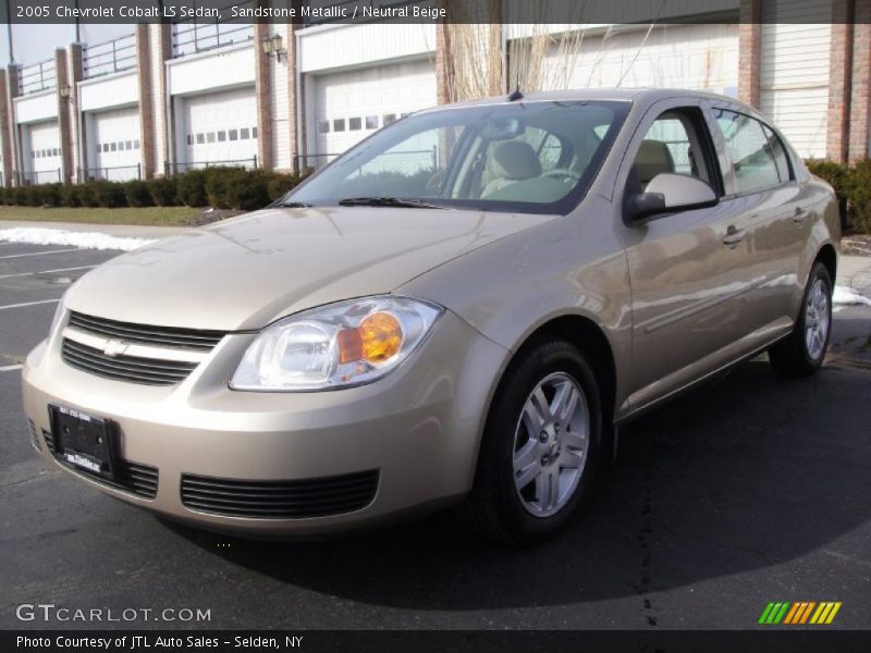 Sandstone Metallic / Neutral Beige 2005 Chevrolet Cobalt LS Sedan