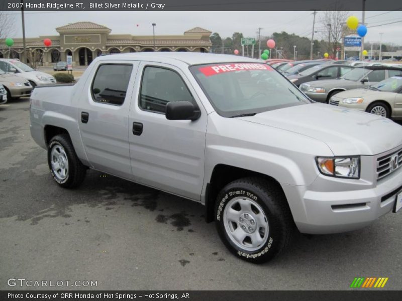 Billet Silver Metallic / Gray 2007 Honda Ridgeline RT