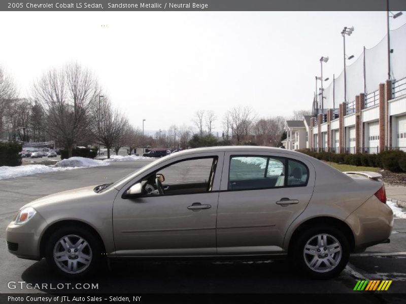 Sandstone Metallic / Neutral Beige 2005 Chevrolet Cobalt LS Sedan