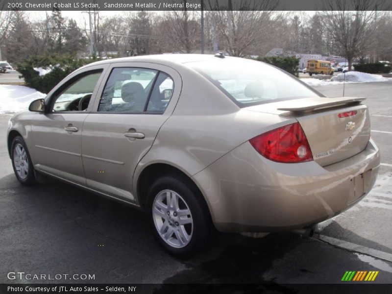 Sandstone Metallic / Neutral Beige 2005 Chevrolet Cobalt LS Sedan