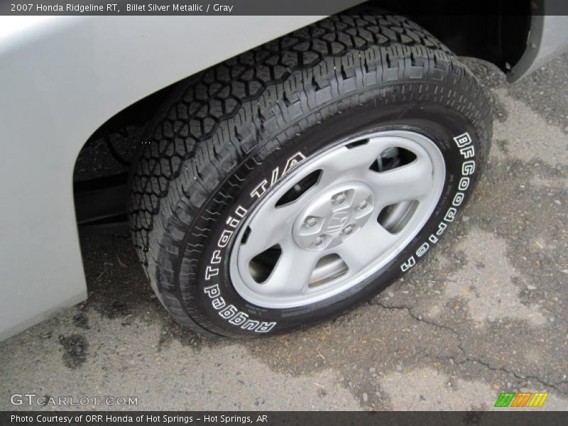 Billet Silver Metallic / Gray 2007 Honda Ridgeline RT