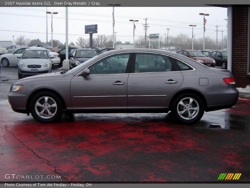 Steel Gray Metallic / Gray 2007 Hyundai Azera GLS