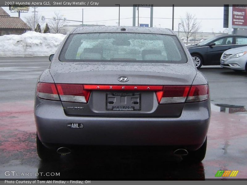 Steel Gray Metallic / Gray 2007 Hyundai Azera GLS