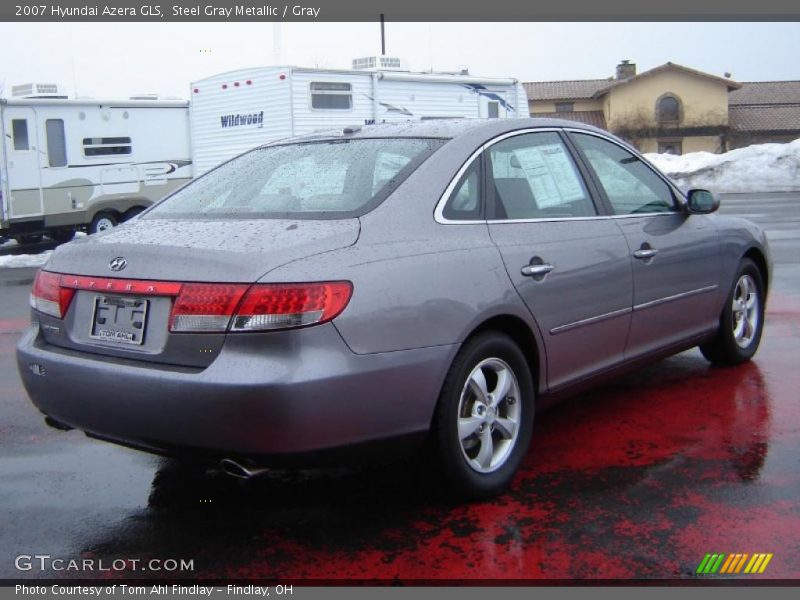 Steel Gray Metallic / Gray 2007 Hyundai Azera GLS