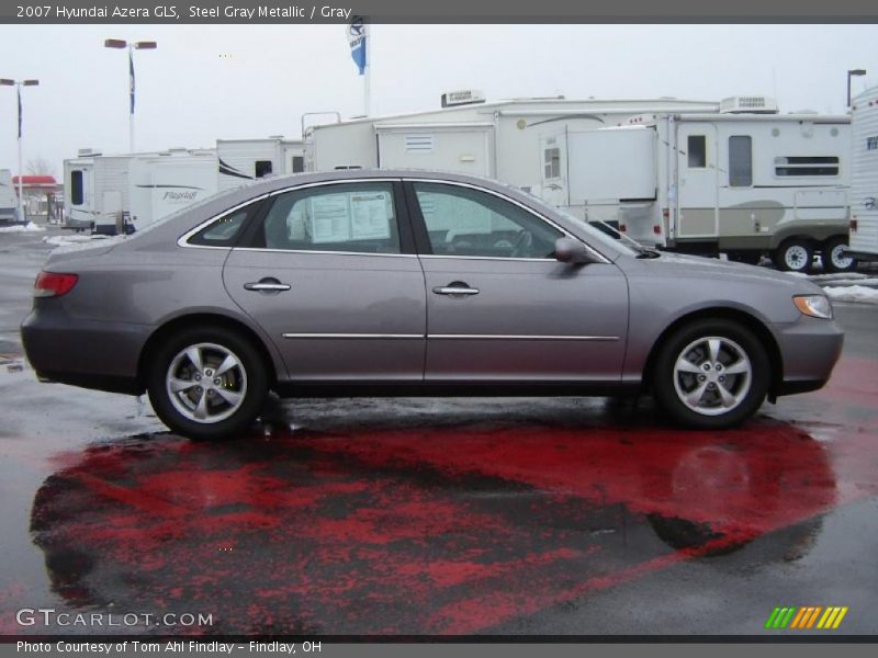 Steel Gray Metallic / Gray 2007 Hyundai Azera GLS