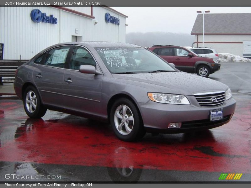 Steel Gray Metallic / Gray 2007 Hyundai Azera GLS