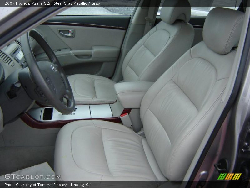Steel Gray Metallic / Gray 2007 Hyundai Azera GLS